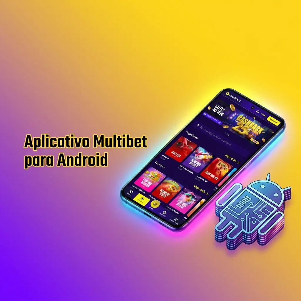 Aplicativo Multibet para Android com apostas esportivas e jogos de cassino disponíveis gratuitamente no celular