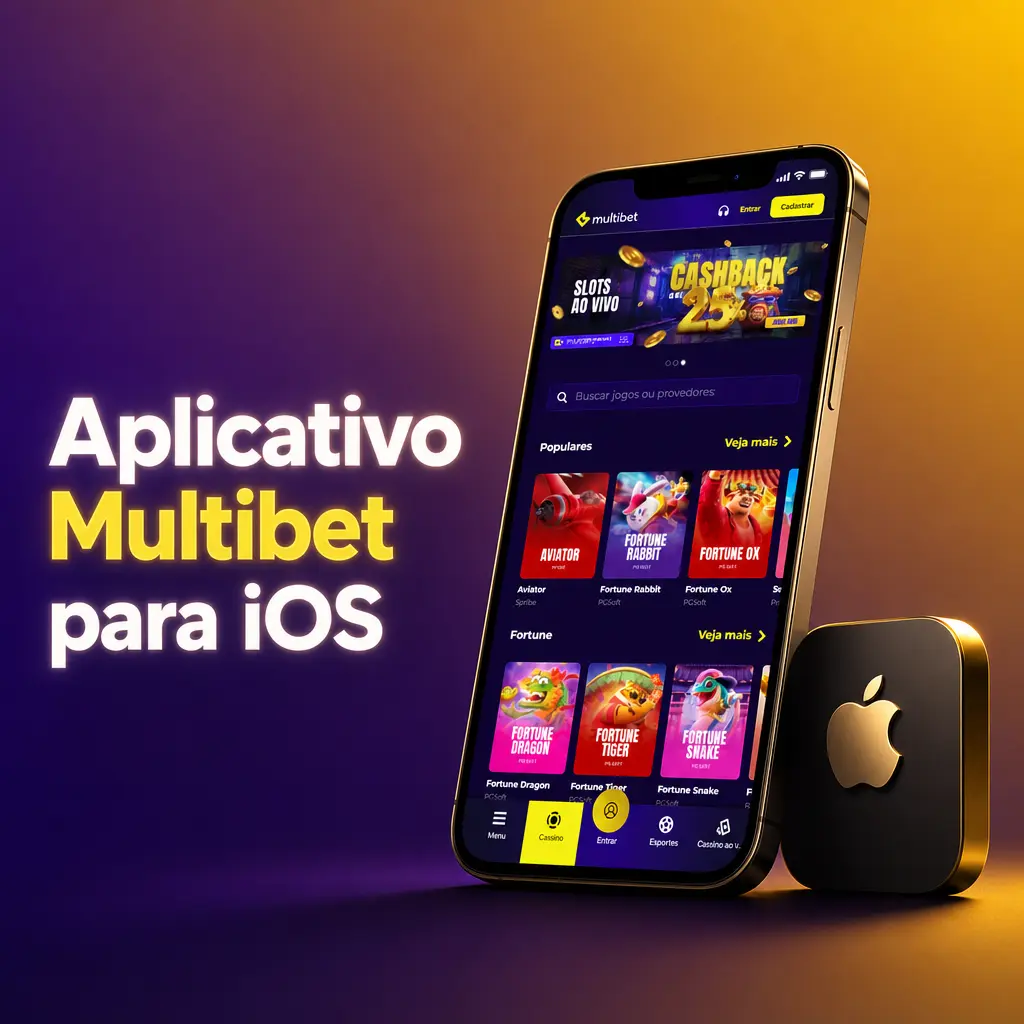 Aplicativo Multibet para iOS disponível para iPhone e iPad, gratuito e compatível com iOS 13.0 ou superior