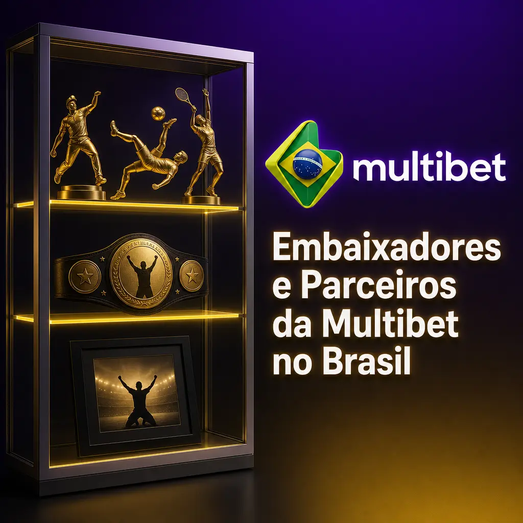 Embaixadores e parceiros da Multibet no Brasil em patrocínios esportivos e colaborações com influenciadores