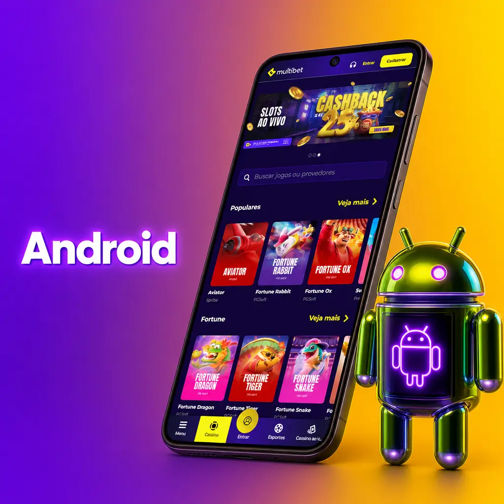 Guia de instalação do aplicativo Multibet para Android com passos para baixar e instalar o APK