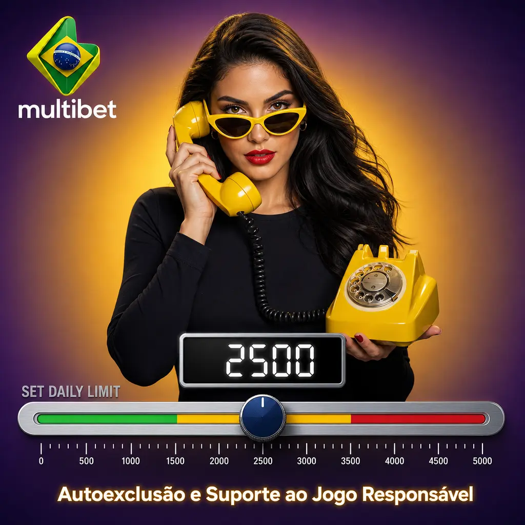 Multibet oferece autoexclusão e jogo responsável com limites de perdas, depósito e período de resfriamento