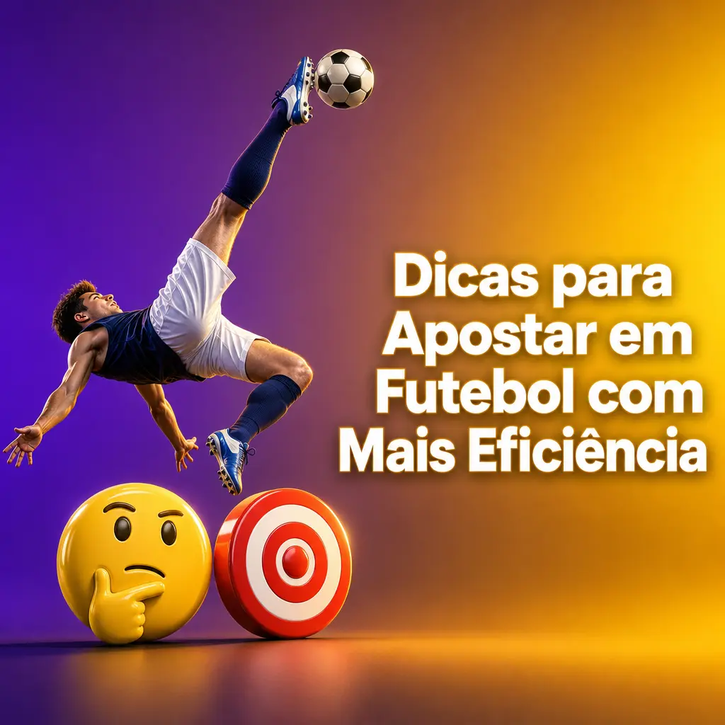 Dicas de apostas em futebol: análise de desempenho, gestão de banca e jogo responsável para apostar com eficiência