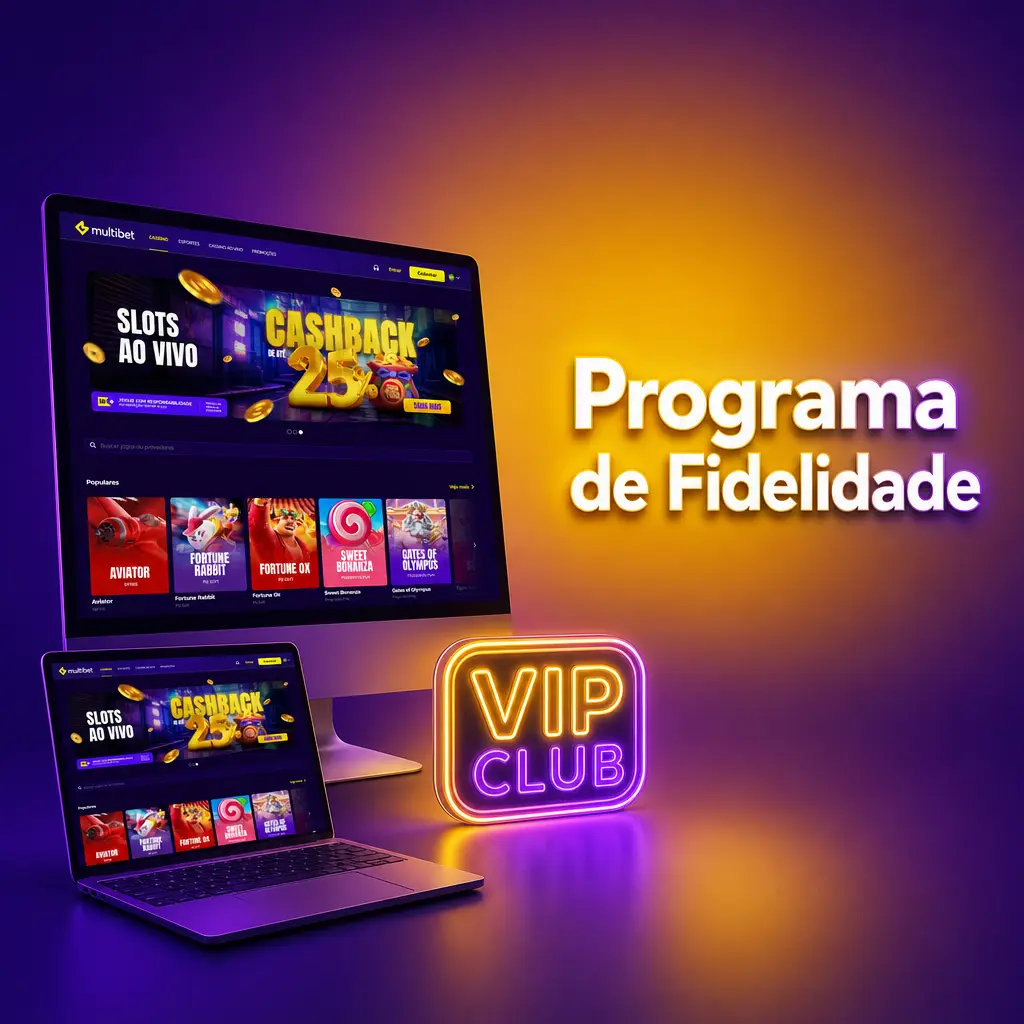 Programa de fidelidade Multibet com níveis Bronze, Prata, Ouro, Platina e Diamante e recompensas progressivas