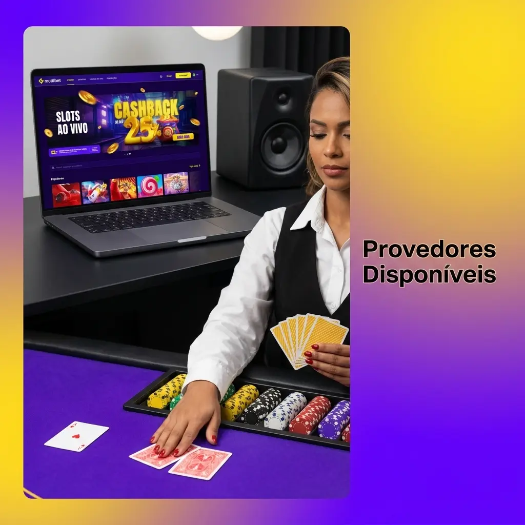 Provedores de cassino ao vivo Evolution, Pragmatic Play e Playtech disponíveis na Multibet com dealers em português
