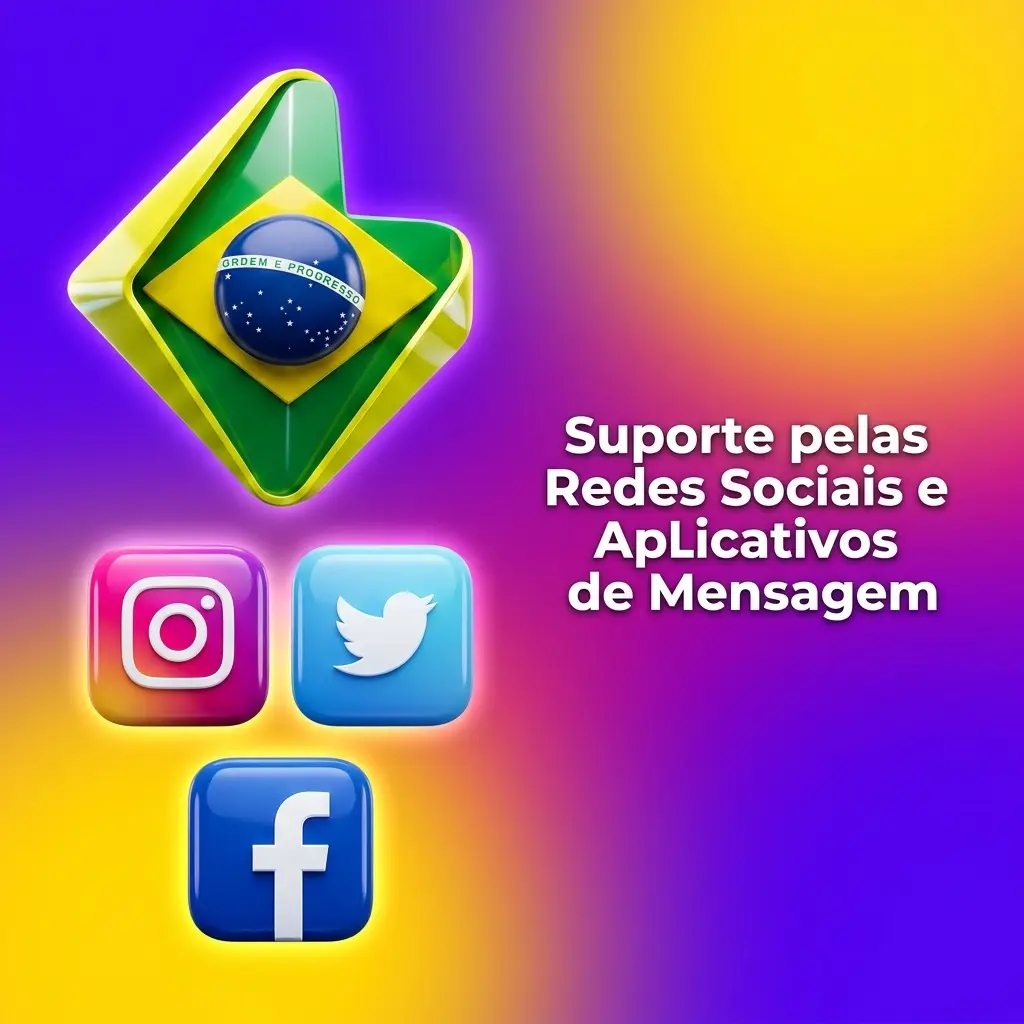 Suporte Multibet via redes sociais: WhatsApp, Telegram, Facebook e Twitter para dúvidas e atualizações rápidas.