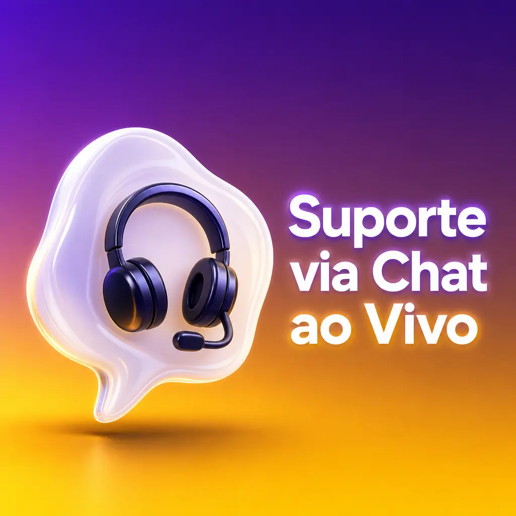 Suporte via chat ao vivo da Multibet disponível 24/7 com atendimento em português e resposta em minutos