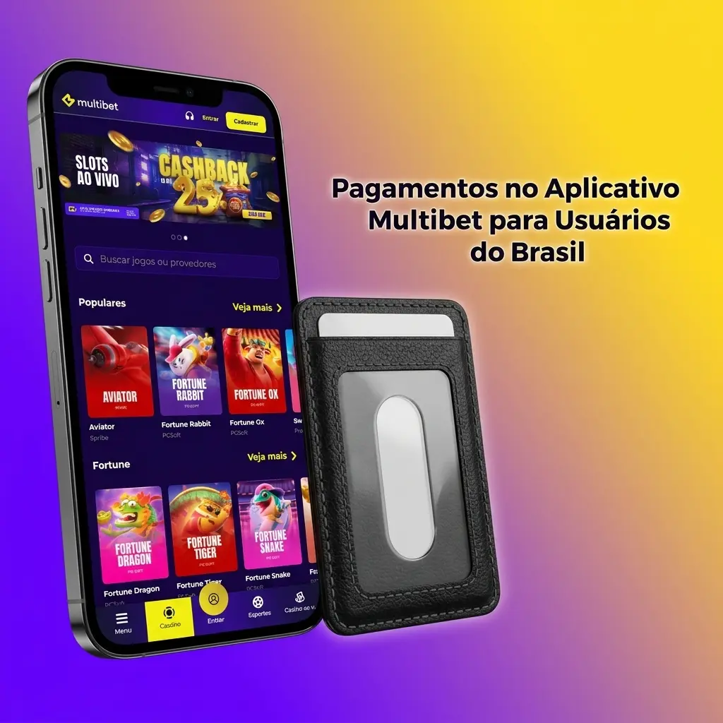Métodos de pagamento no aplicativo Multibet para usuários do Brasil: Pix, cartões e carteiras digitais