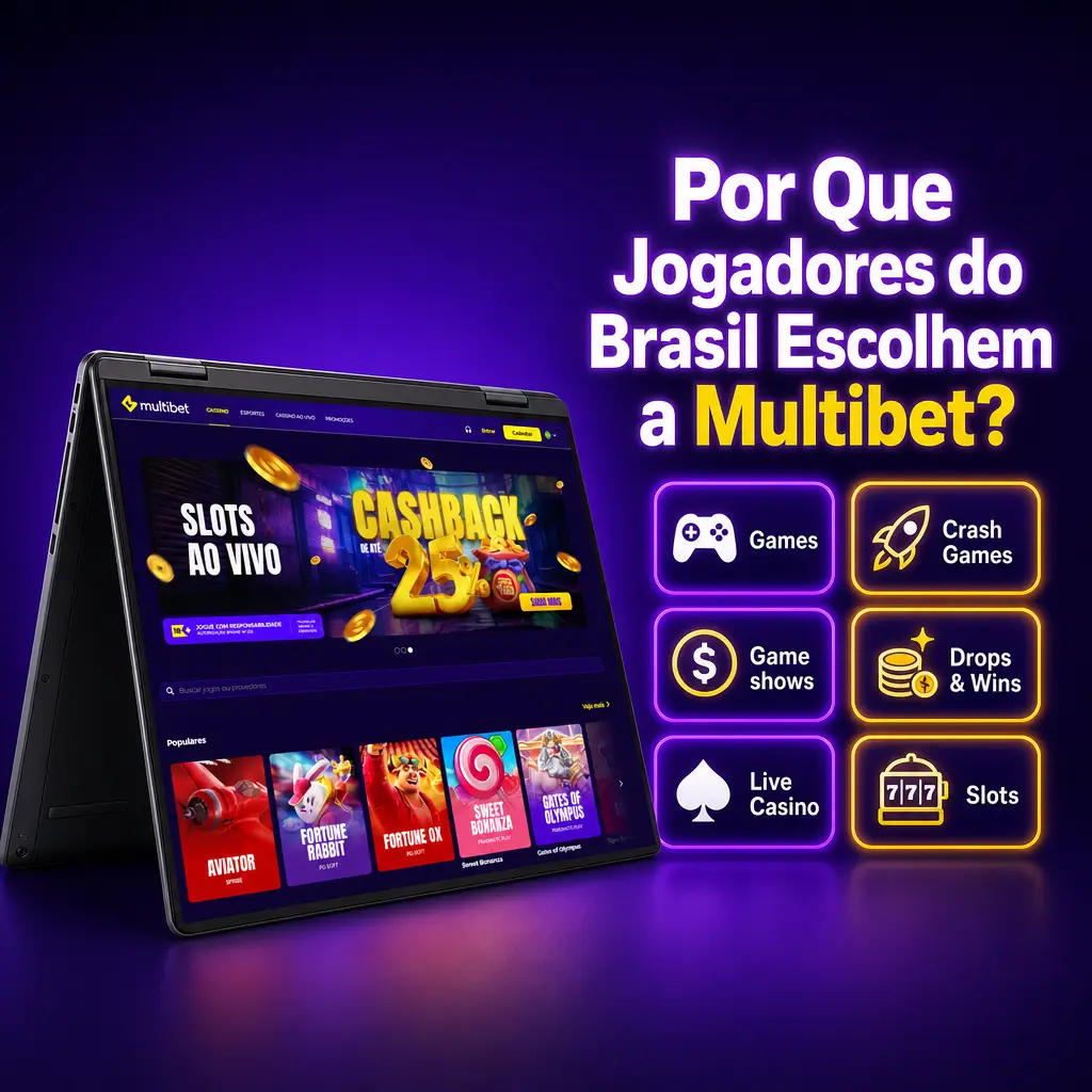 Jogadores brasileiros escolhem a Multibet por Pix, suporte em português, jogos populares e plataforma segura e licenciada.