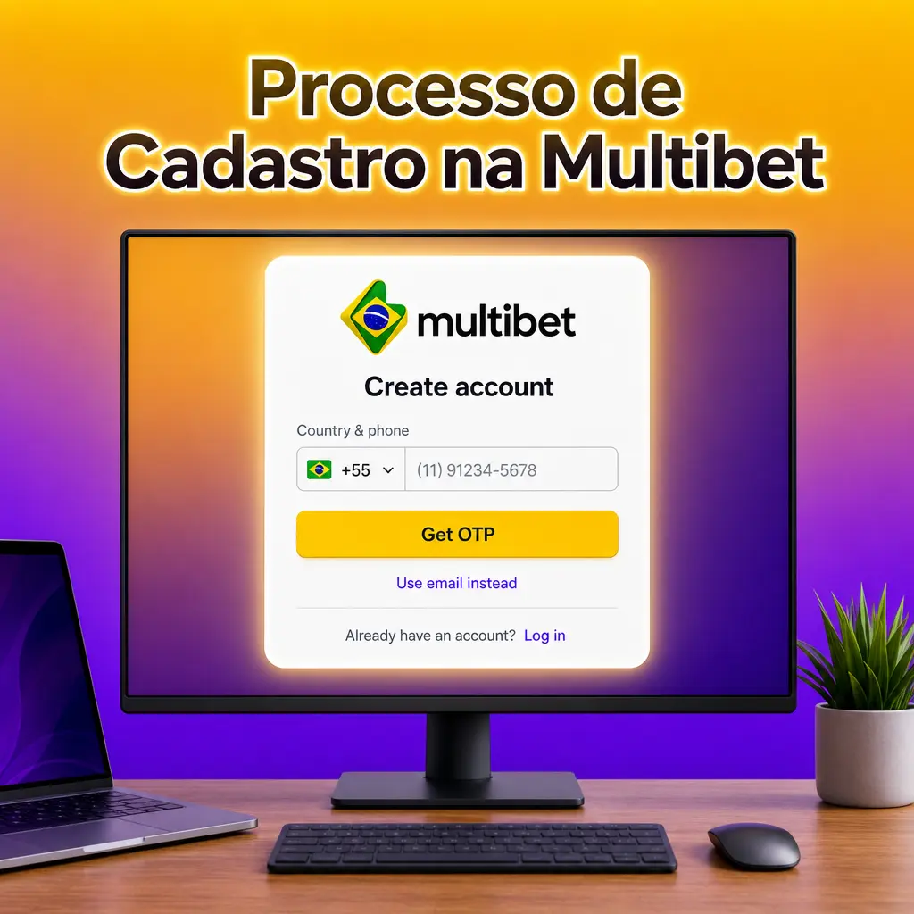 Passo a passo do processo de cadastro na Multibet com acesso a apostas esportivas e cassino online
