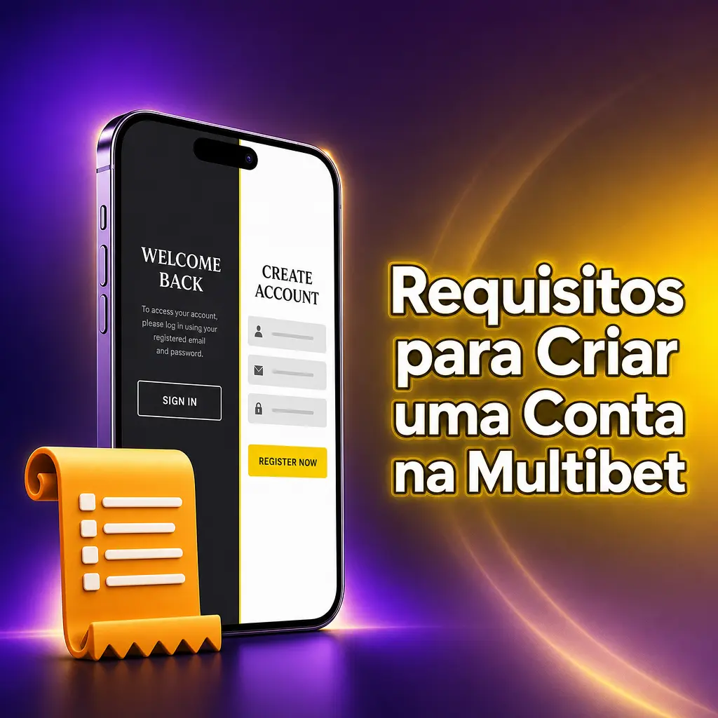 Requisitos para criar conta na Multibet: idade mínima 18 anos, uma conta por CPF e dados verdadeiros obrigatórios