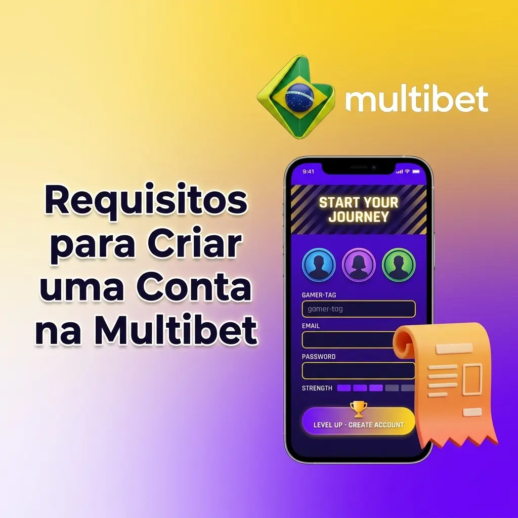 Requisitos para criar conta na Multibet: idade mínima 18 anos, CPF válido e dados verdadeiros conforme legislação brasileira